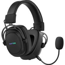 Гарнітура HATOR Hypergang Wireless Tri-mode (HTA-850) Black