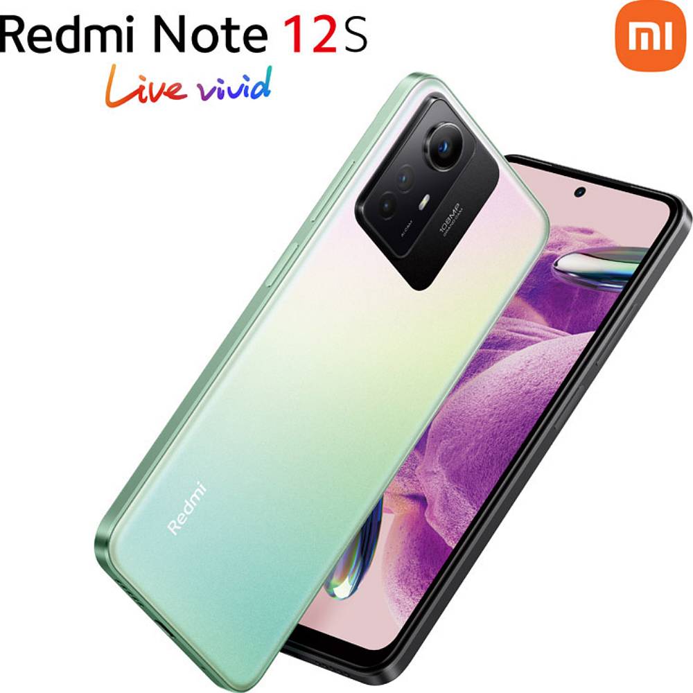 XIAOMI Redmi Note 12S 8/256GB Pearl Green (990690) купить в Киеве ➦ лучшая  цена в Фокстрот по всей Украине: Харьков, Днепр, Одесса, Николаев, Запорожье