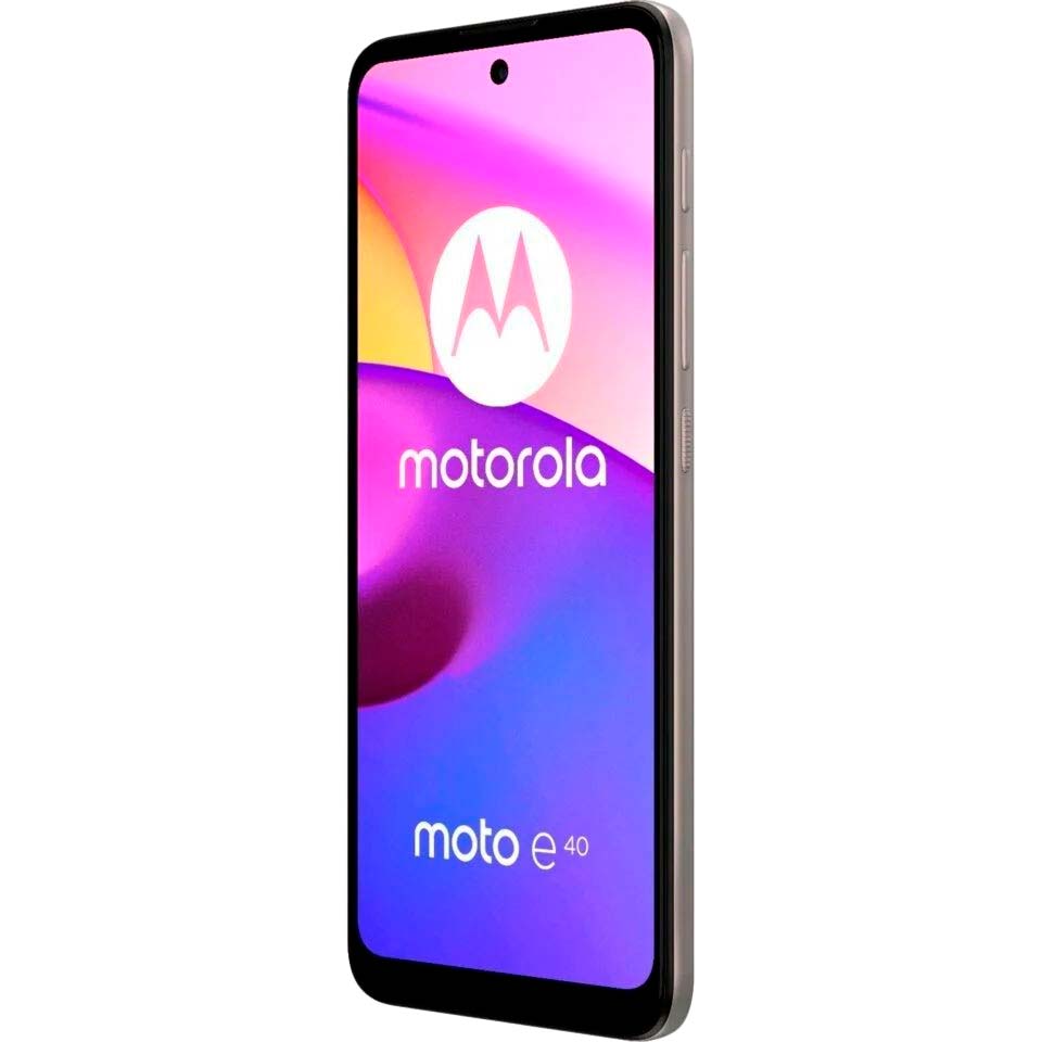 Смартфон Motorola E40 4/64GB Dual Sim Pink Clay Матриця IPS