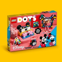 Конструктор LEGO DOTS Коробка Снова в школу с Микки и Минни Маусами 669 деталей (41964)