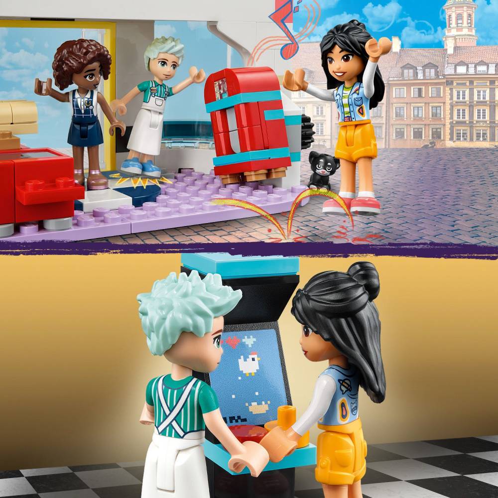 Конструктор LEGO Friends Хартлейк Сити: ресторанчик в центре города 346 деталей (41728) Серия Lego Friends