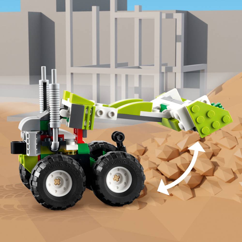 В Фокстрот Конструктор LEGO Creator Баги для бездорожья (31123)