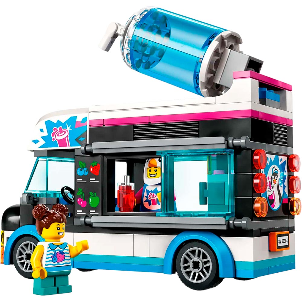 Конструктор LEGO City Веселый фургон пингвина 194 детали (60384) Тематика транспорт