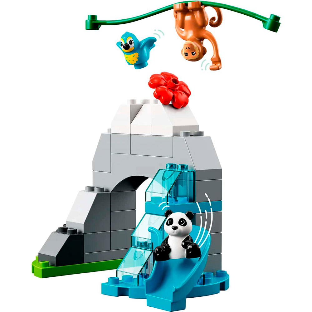 Конструктор LEGO DUPLO Town Дикие животные Азии 117 деталей (10974) Серия Lego DUPLO