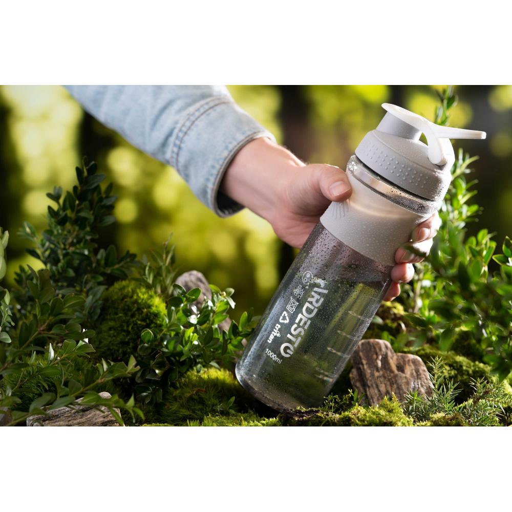 Пляшка для води ARDESTO Smart bottle 1000 мл Сіра (AR2204TG) Матеріал кришки пластик
