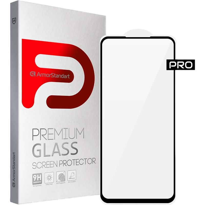 Внешний вид Защитное стекло ARMORSTANDART Pro для OPPO A55 4G Black (ARM61035)