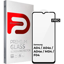 Защитное стекло ARMORSTANDART Pro для Samsung A04/A04s/A04e/M04/F04 Black (ARM63891)