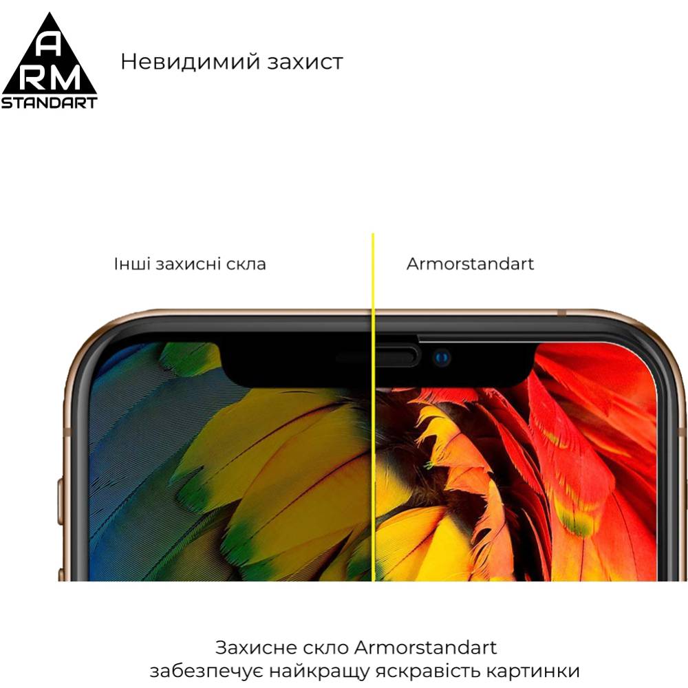 Защитное стекло ARMORSTANDART Full Glue для Samsung A33 (A336) Black (ARM62562) Тип стекло