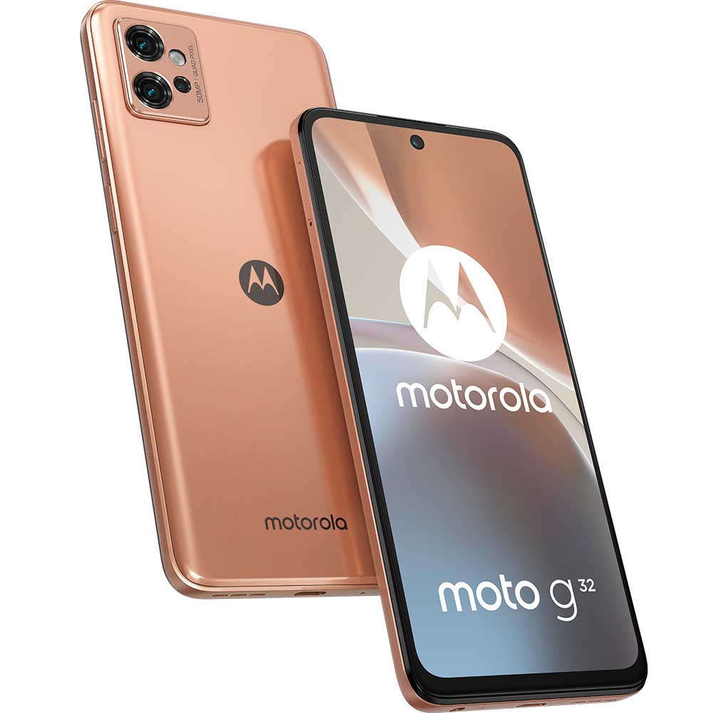 Внешний вид Смартфон Motorola G32 6/128GB Dual Sim Rose Gold