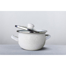 Кастрюля GUSTO Вьюга 5,1 л White (GT-T-122-BL)