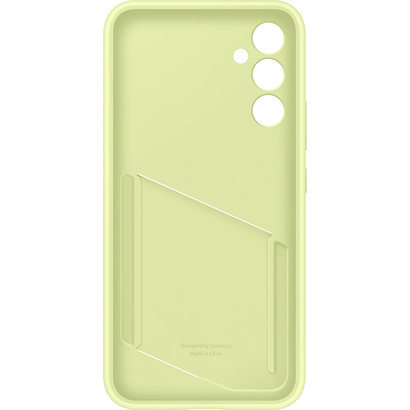 Внешний вид Чехол SAMSUNG Card Slot Case для Samsung Galaxy A34 Lime (EF-OA346TGEGRU)