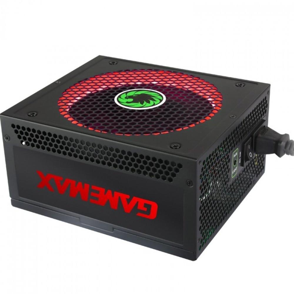 Блок питания GAMEMAX 1050W RGB-1050 PRO Коррекция коэффициента мощности PFC   активная