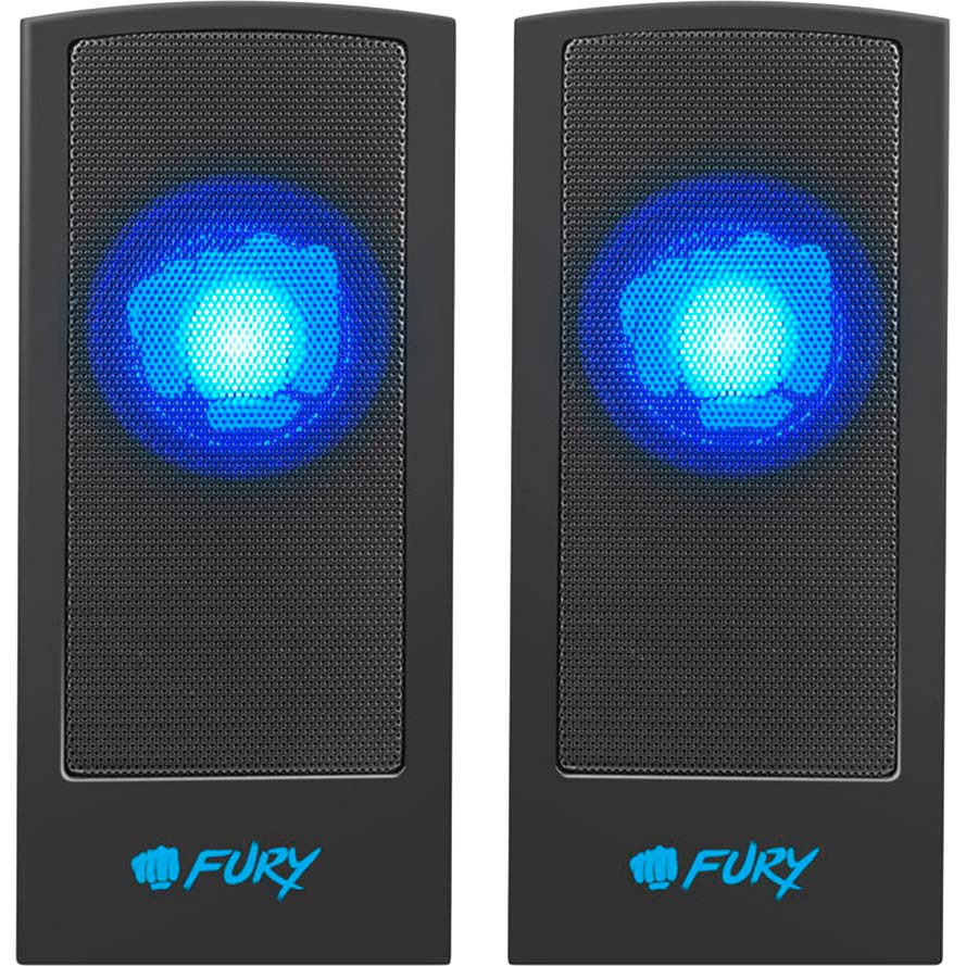 Колонки Fury Skyray 5 Вт 2.0 (RMS) USB Black (NFU-1309) Співвідношення сигнал/шум 32