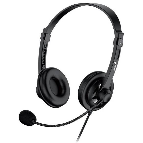 Гарнитура GENIUS HS-230U Black (31710021400) Класс классическая