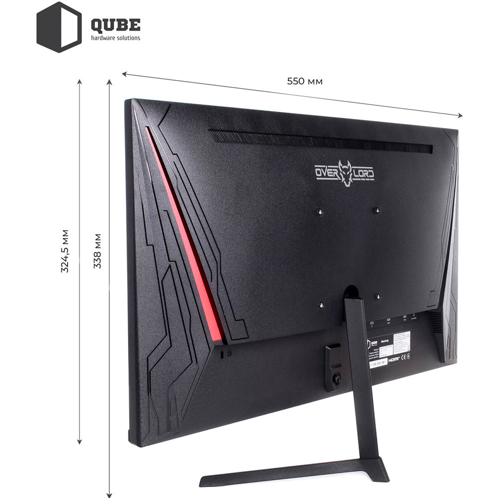 Покупка Монитор QUBE Overlord G24F144Plus