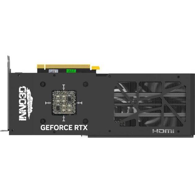 Видеокарта INNO3D GeForce RTX4070 X3 OC 12GB GDDR6X 192bit (N40703-126XX-185252L) Объем встроенной памяти, Гб 12