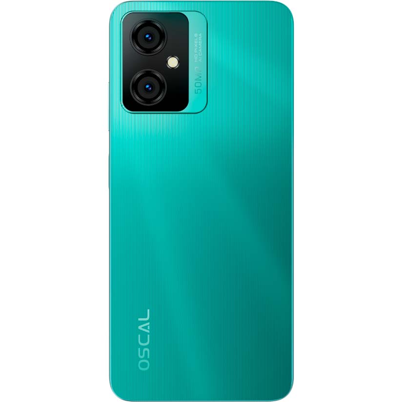 Смартфон OSCAL C70 6/128 GB Dual Sim Green Аккумулятор 5180