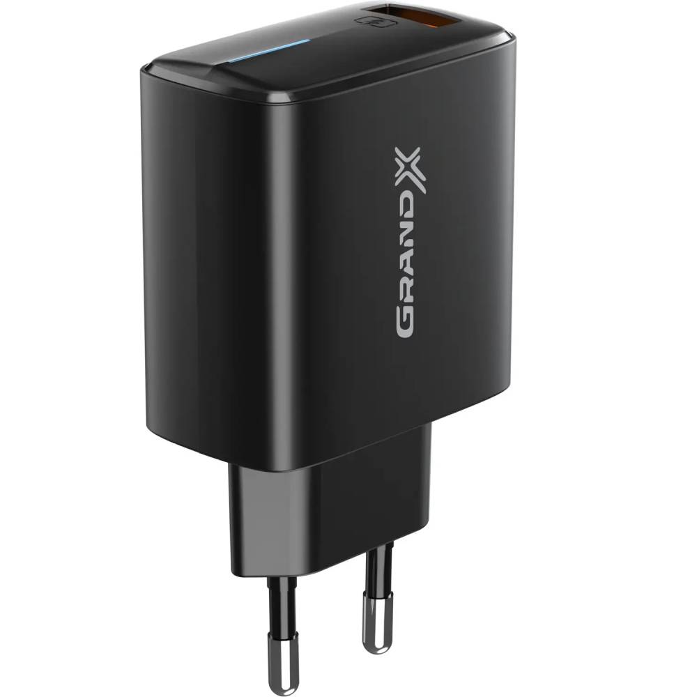 Сетевое зарядное устройство Grand-X CH-550B Quick Charge Выходной разъем USB 