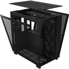 Корпус NZXT H9 Flow Edition ATX Mid Tower Black (CM-H91FB-01)