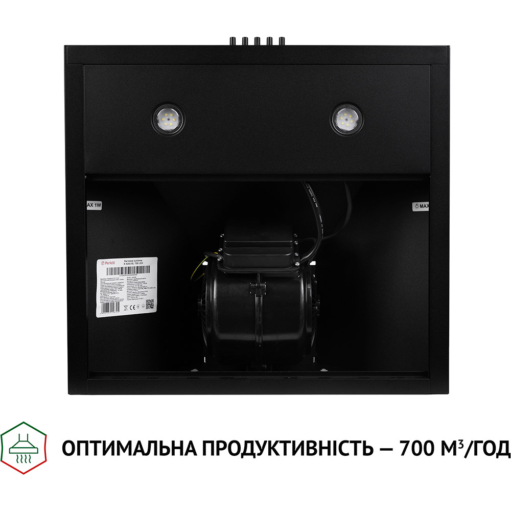 Вытяжка PERFELLI K 5202 BL 700 LED Режим работы отвод