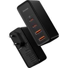Сетевое зарядное устройство BASEUS CCGAN2P-L01 100W GaN Black (CCGAN2P-L01)
