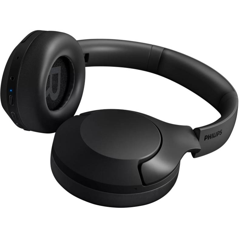 Гарнітура PHILIPS TAH8506 Over-ear ANC Hi-Res Wireless Mic Black (TAH8506BK/00) Кріплення дуга (над головою)