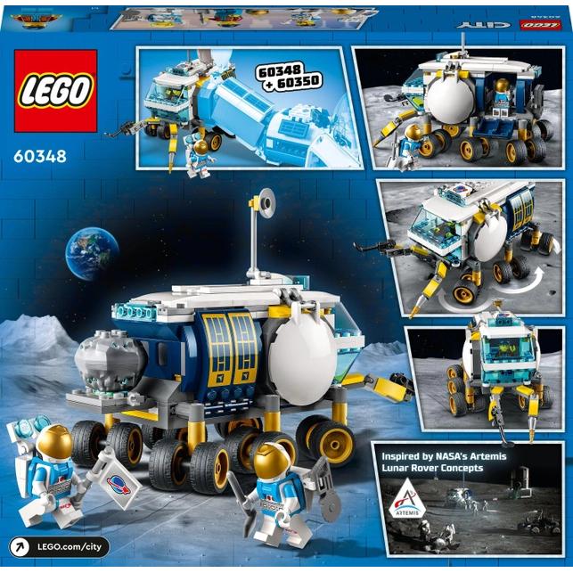 Конструктор LEGO City Space Місяць 275 деталей (60348) Серія Lego City