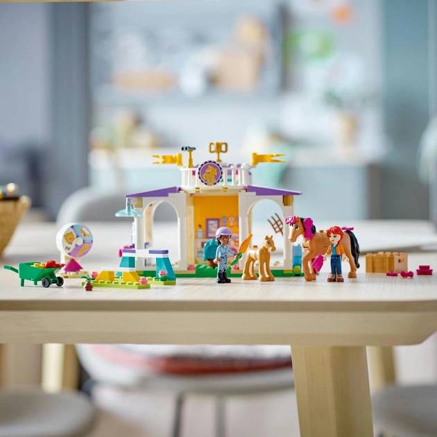 Фото Конструктор LEGO Friends Тренировка лошади 134 деталей (41746)