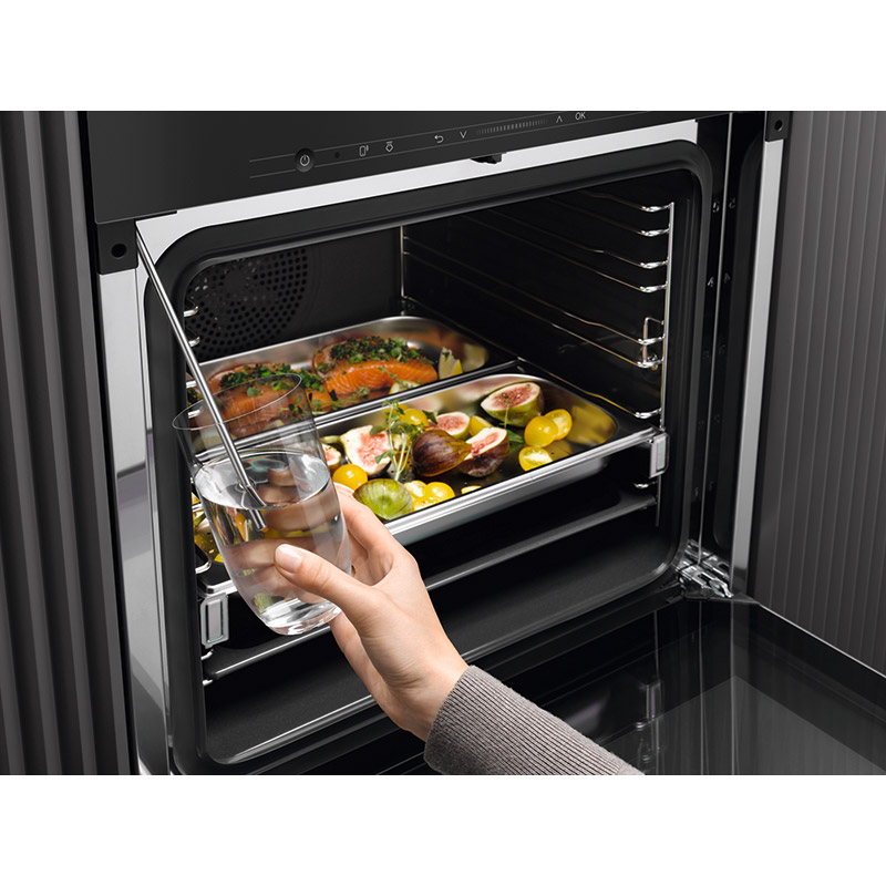 Духовой шкаф MIELE VitroLine DGC 7250 Black Obsidian Цвет черный