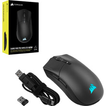 Мышь CORSAIR Sabre RGB Pro Champion Series Wireless ultra-light Black (CH-9313211-EU)