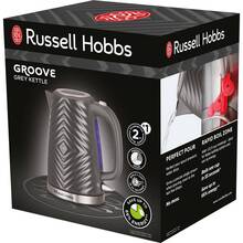 Електрочайник Russell Hobbs Groove Grey (26382-70)