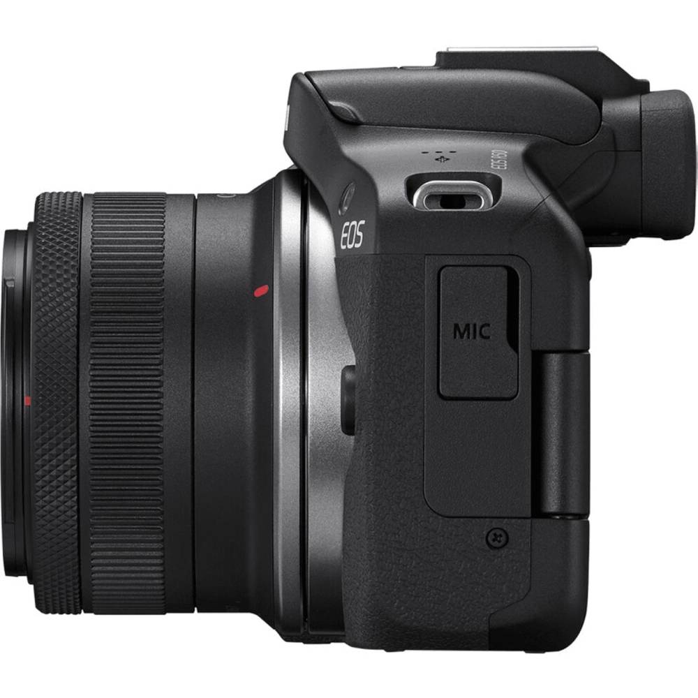 Фотоапарат CANON EOS R50 + RF-S 18-45 IS STM + RF-S 55-210 IS STM Black (5811C034) Розмір матриці APS-C (22.3 х 14.9 мм)