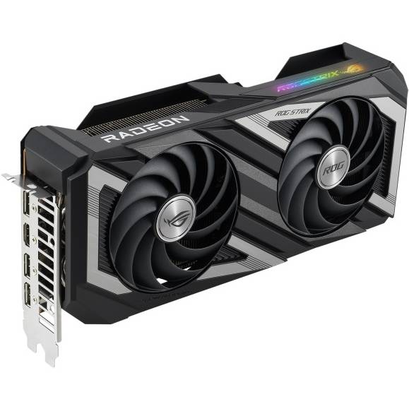 Відеокарта ASUS Radeon RX 7600 8GB GDDR6 STRIX OC (90YV0IH0-M0NA00) Об'єм вбудованої пам'яті, Гб 8