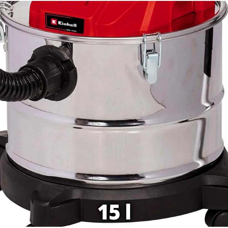 Пилосос для золи Einhell X-Change TE-AV 1815 Li C - Solo (2351700) Пилосбірник контейнер (без циклона)