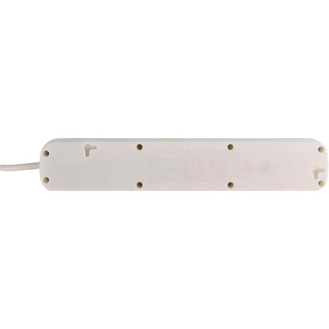 Мережевий фільтр COLORWAY 5 розеток 3м 10А 3x1.0мм2 White (CW-PSEA53W) Максимальна сила струму 10