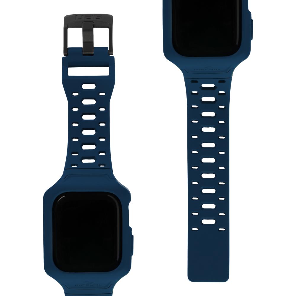 Бампер з ремінцем UAG Huntington для Apple Watch 45/44/42 Navy (194113R15252) Матеріал силікон