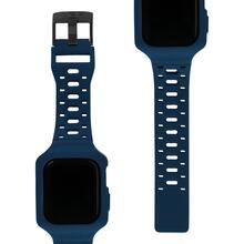 Бампер з ремінцем UAG Huntington для Apple Watch 45/44/42 Navy (194113R15252)