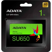 SSD накопичувач ADATA 2.5" 1ТB SATA SU650 (ASU650SS-1TT-R)