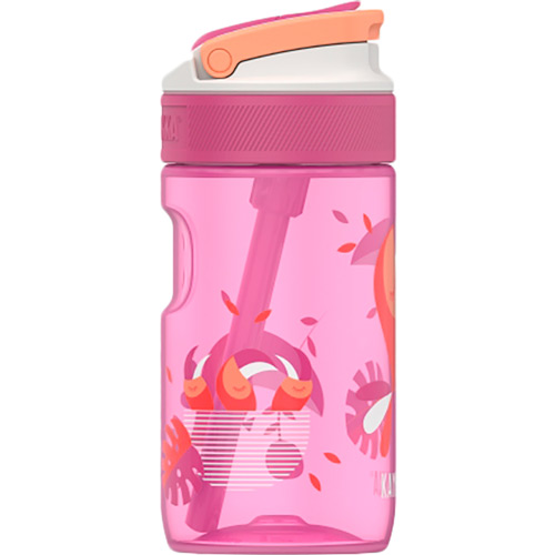 Пляшка для води KAMBUKKA Lagoon Toekan Love 400 мл Pink (11-04046) Матеріал пляшки тритан