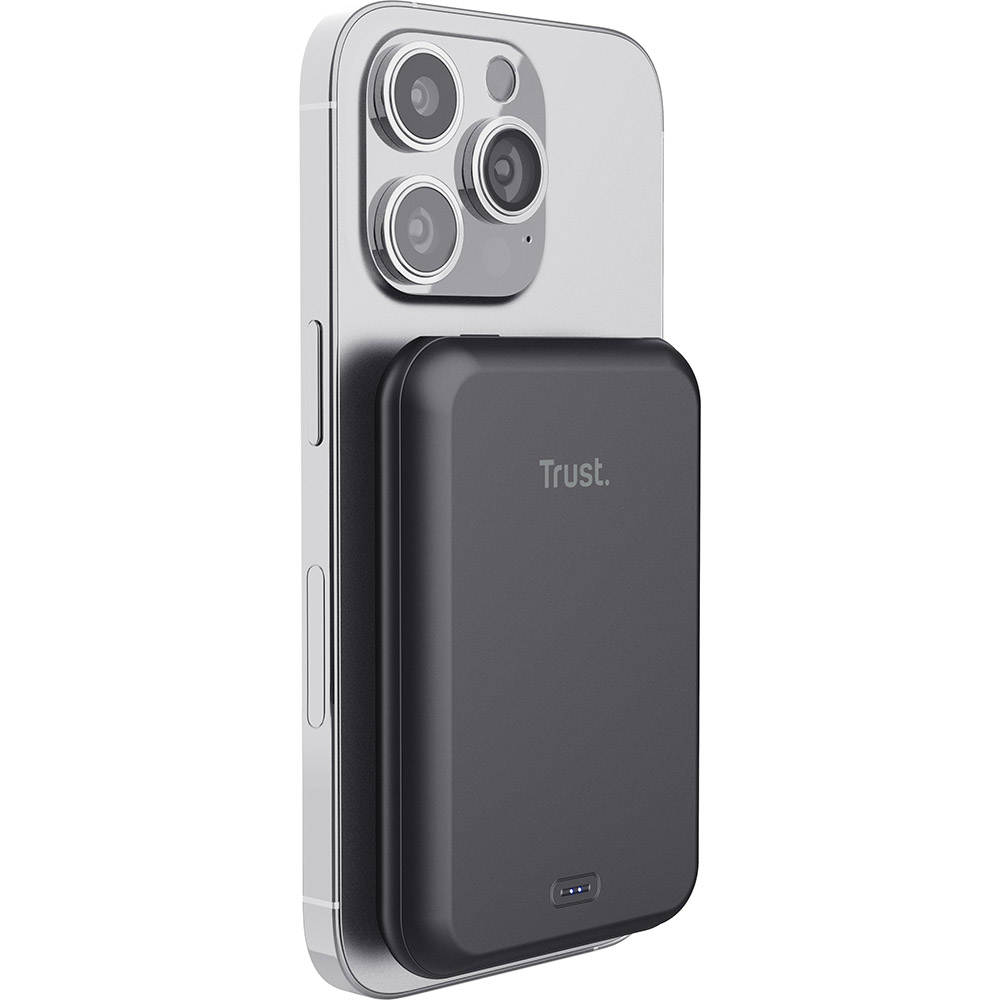 Powerbank TRUST Magnetic WL 5000 mAh Black (24877_TRUST) Тип акумулятора Li-Pol