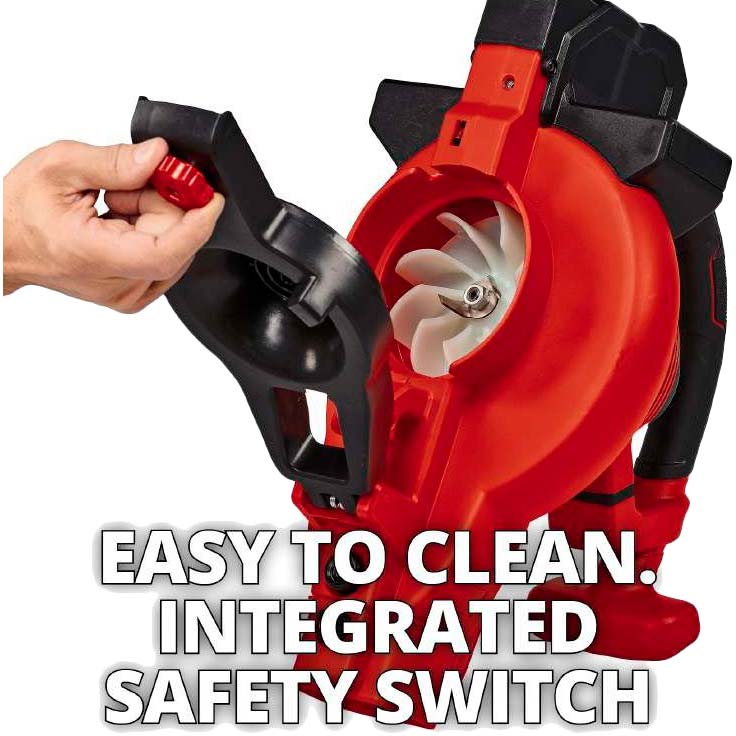 Воздуходувка Einhell X-Change GE-CL 36/230 Li E-Solo (3433630) Режимы работы измельчение