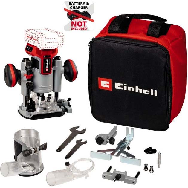 Фрезер EINHELL TP-RO 18 Set Li BL - Solo (4350410) Патрон 8