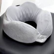 Ортопедическая подушка подголовник 8H Neck pillow U2 Grey