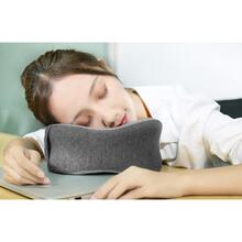 Подушка підголівник LF Massage sleep neck pillow Gray (LR-S100)
