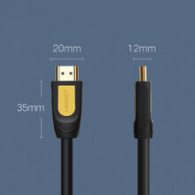 Кабель UGREEN HD101 HDMI Round Cable 1m (UGR-10115)