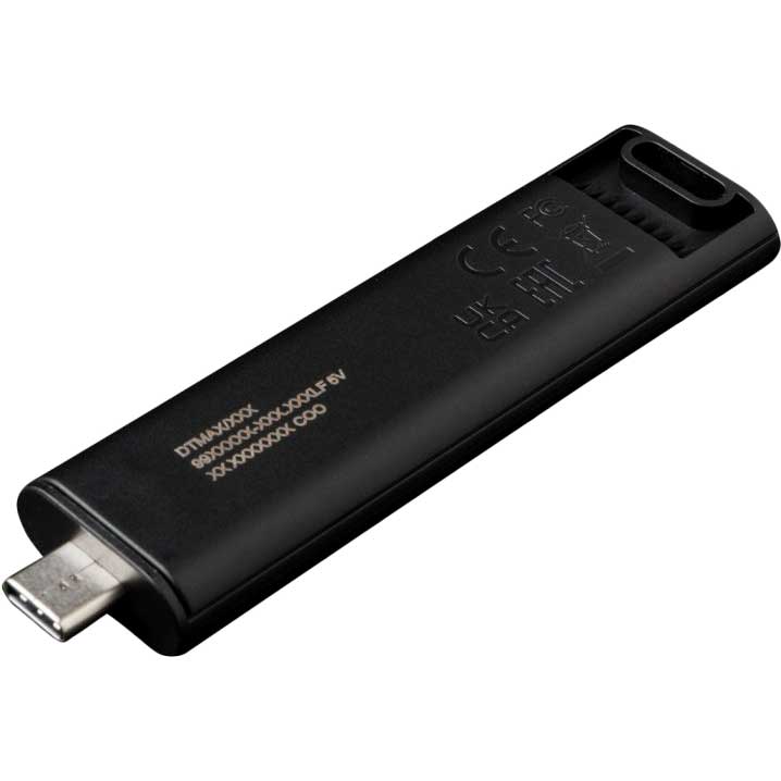 Флеш-драйв Kingston DataTraveler Max 1TB USB 3.2 Gen 2 Type-C Black (DTMAX/1TB) Интерфейс USB Type-C