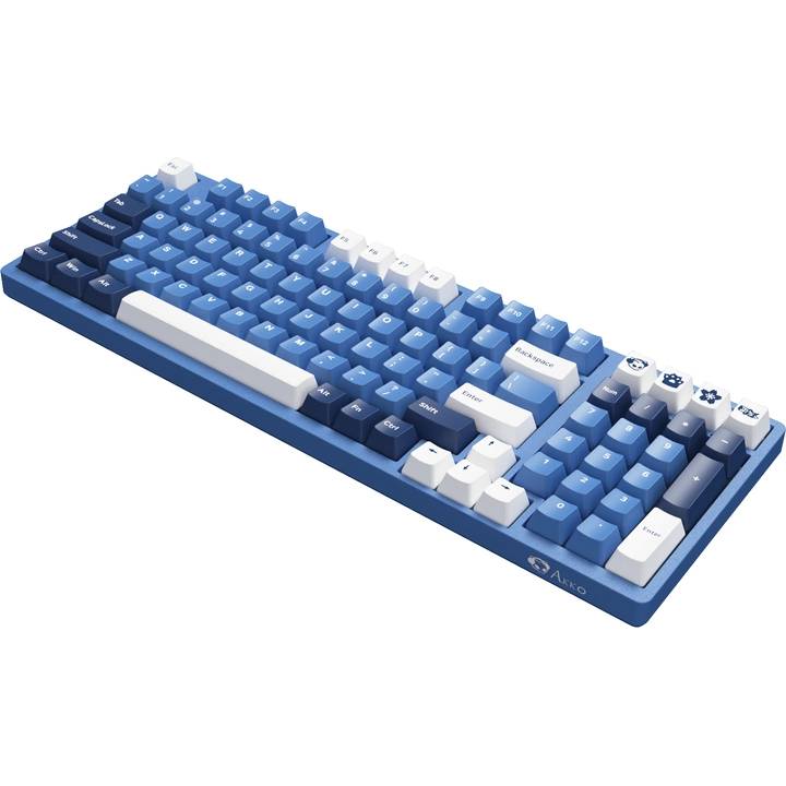 Клавиатура AKKO 3098DS Ocean Star DS Akko Orange Blue (6925758607070) Конструкция механическая