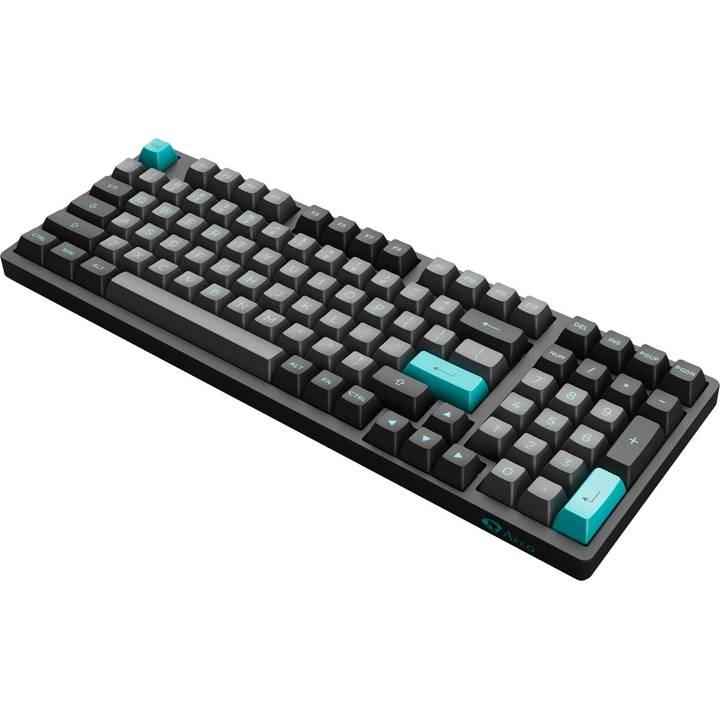 Клавіатура AKKO 3098N Black&Cyan TTC Flame Switch RGB (6925758618311) Підключення бездротове