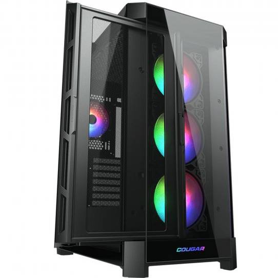 Корпус COUGAR Duoface Pro RGB Black Максимальная длина видеокарты 390