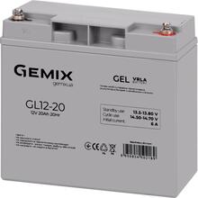 Акумулятор GEMIX 12V 20Ah GEL Series Gray (GL12-20)